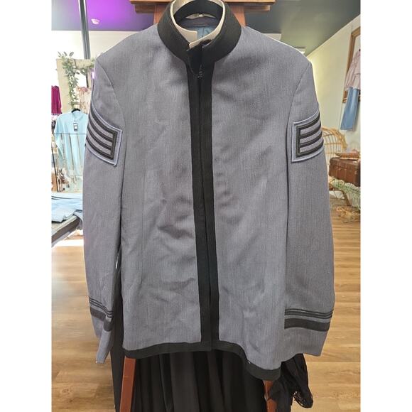 Military Academy West Point Men's Cadet Gray Wool Uniform Jacket Coat 40 20 1/2 - Picture 1 of 10